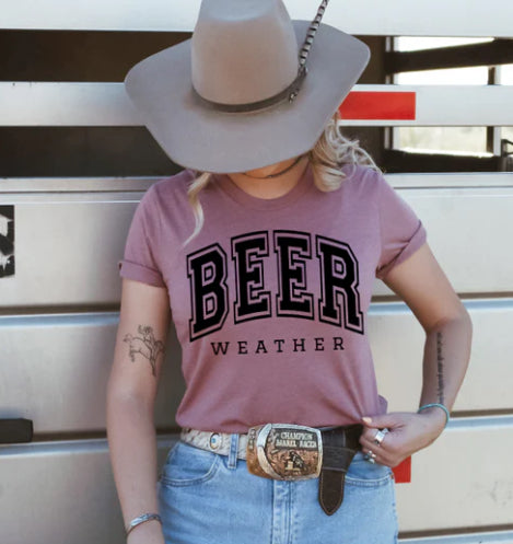 Beer Weather tee product image 1
