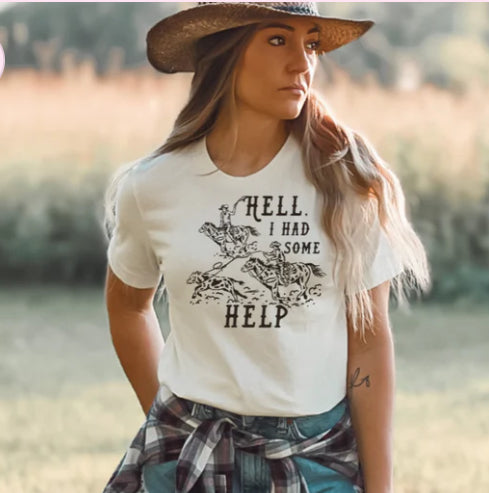 Hell, I had some HELP tee product image 1