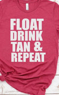 Float Drink Tan & Repeat t-shirt product image 1