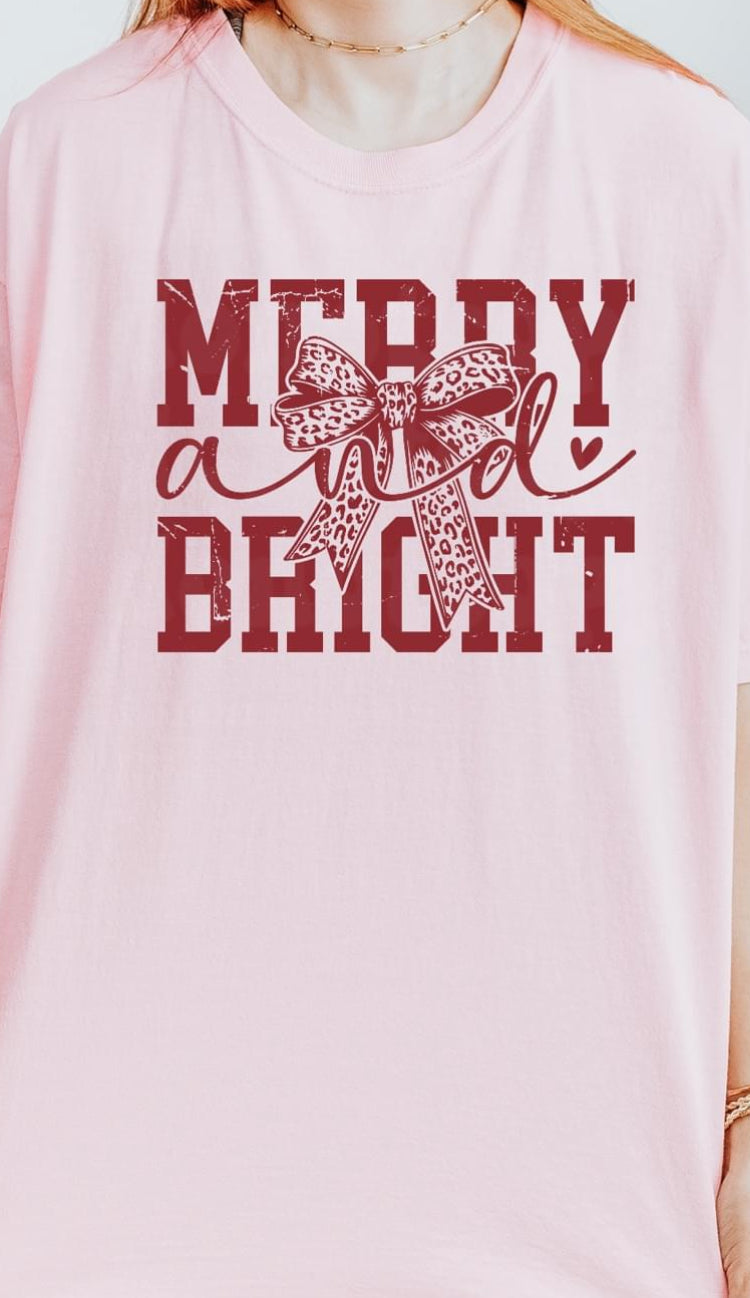 Merry and Bright tee product image 2