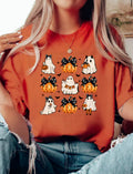 Ghost & Pumpkin Coquette tee product image 1