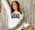 MAMA black & gray checkered tee product image 1