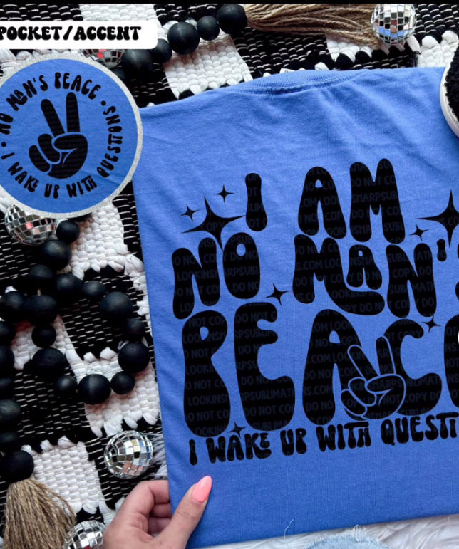 I am No Mans Peace tee product image 1