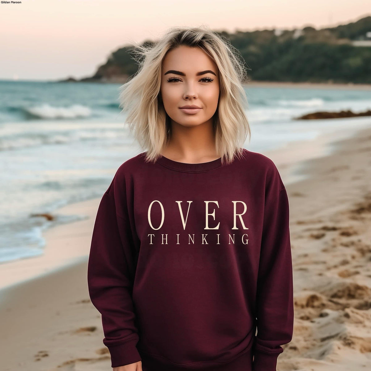 Over Thinking tee product image 2
