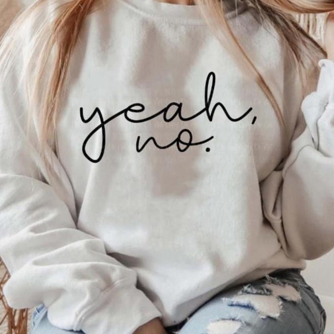 Yeah, no. tee product image 2