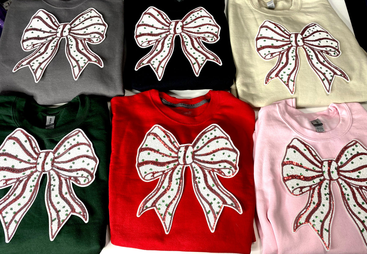 Christmas Cake Bow sweatshirt product image 1