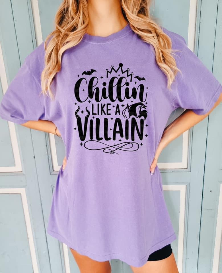 Chillin like a Villain tee product image 1