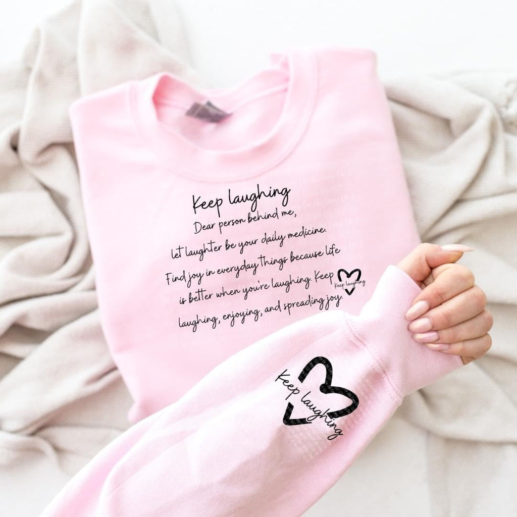 KEEP LAUGHING sweatshirt product image 2