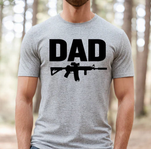 DAD with Gun tee product image 1