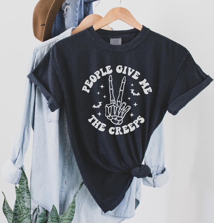 People give me the Creeps t-shirt product image 1