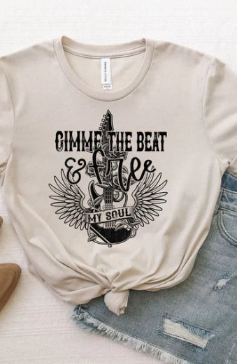 Gimme the Beat & Free my Soul tee product image 1