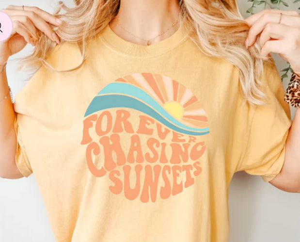 Forever Chasing Sunsets t-shirt product image 1