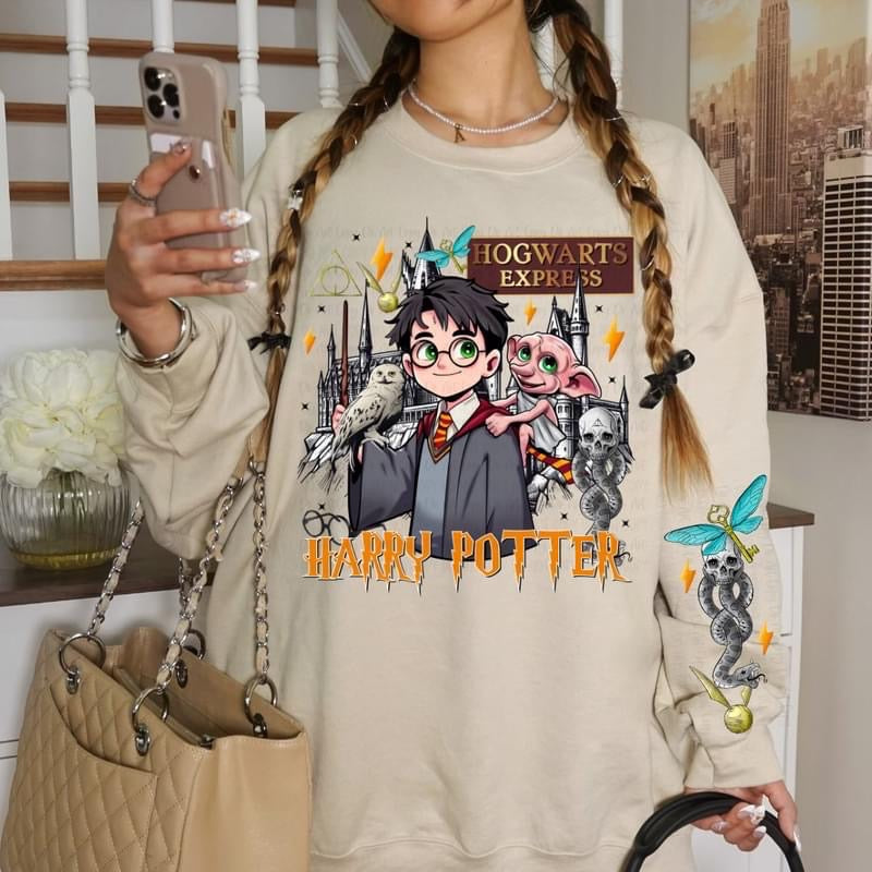 HP Express with sleeve design sweatshirt product image 1