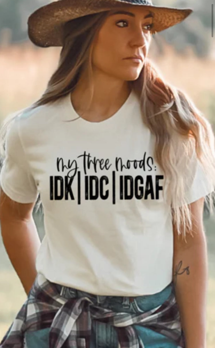 My Three Moods tee product image 1