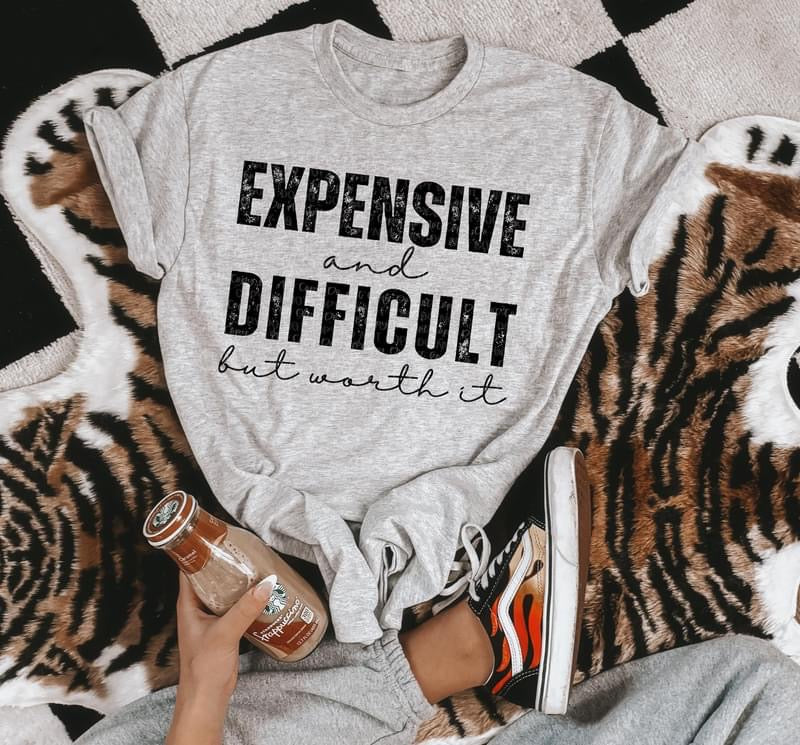 Expensive and Difficult tee product image 1