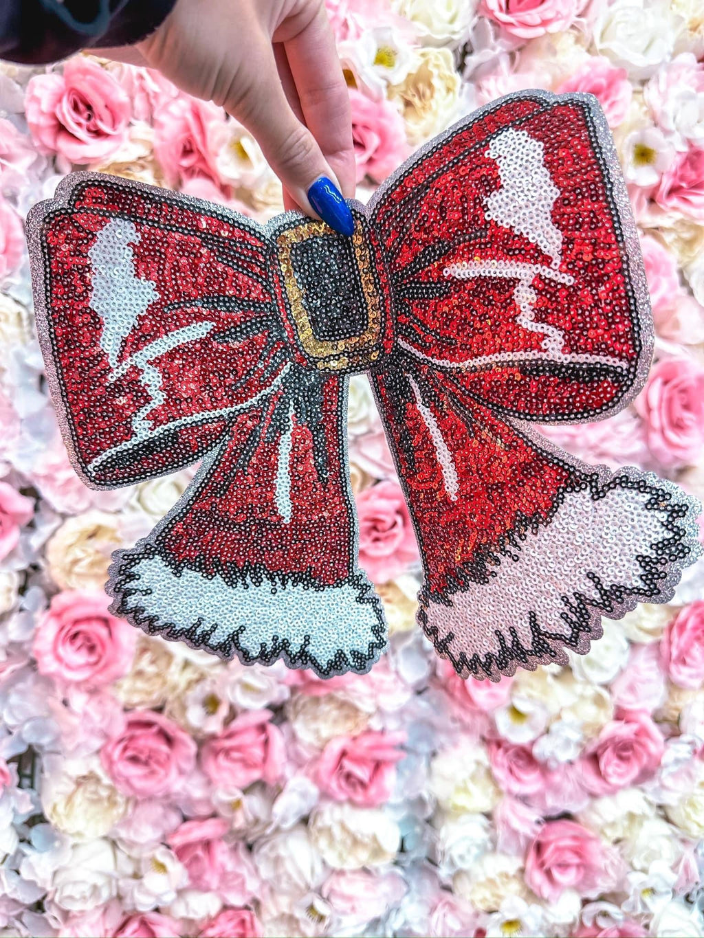 Santa Sequin Patch Sweatshirt product image 2