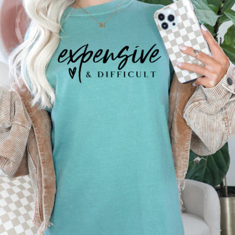 Expensive & Difficult tee product image 1