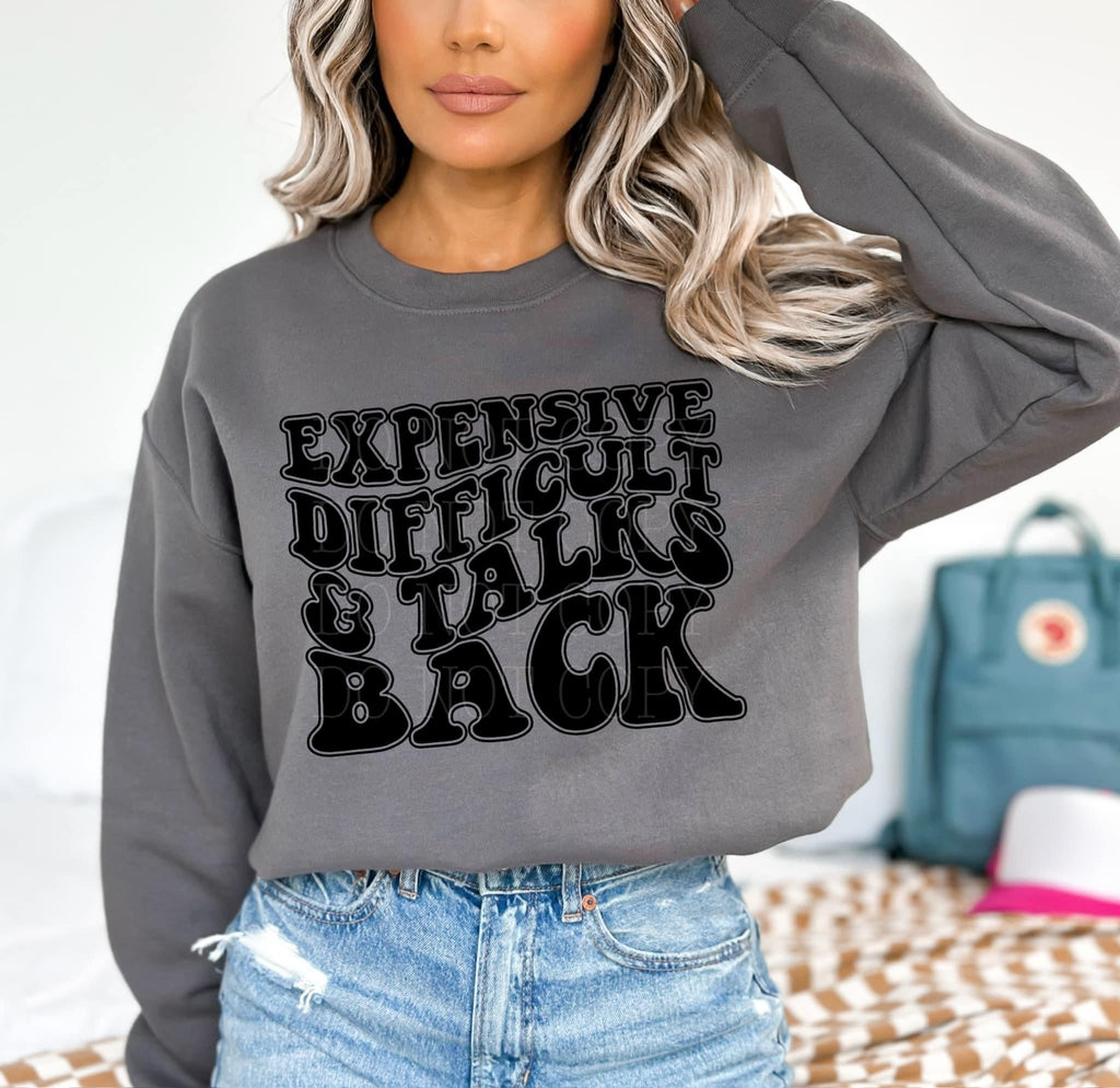 Expensive Difficult & Talks Back tee product image 1