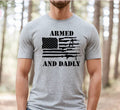 Armed and Dadly tee product image 1