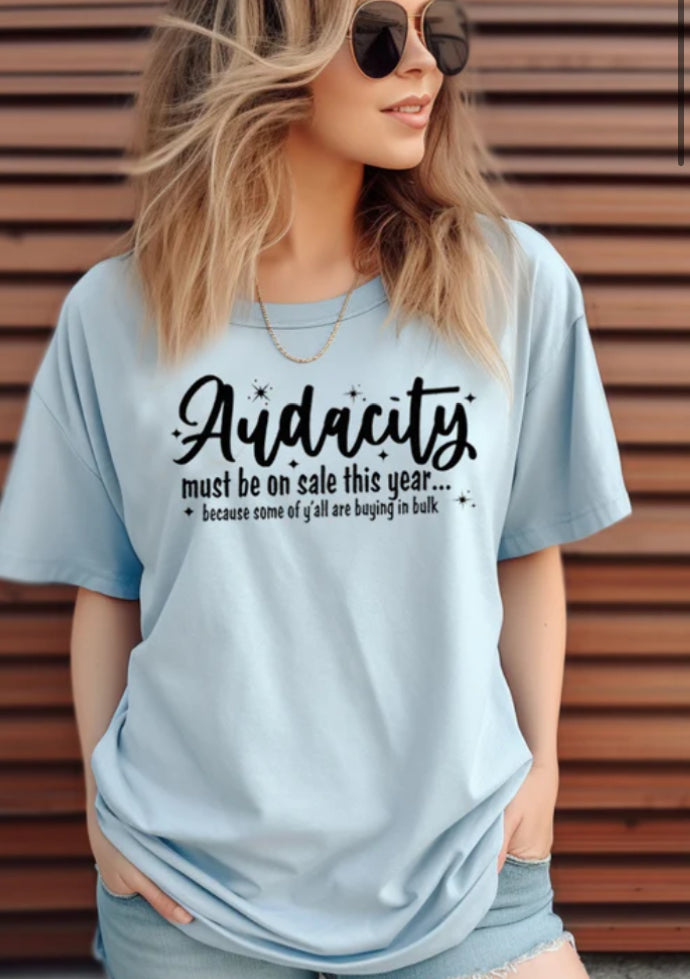 Audacity must be on sale this year... tee product image 1