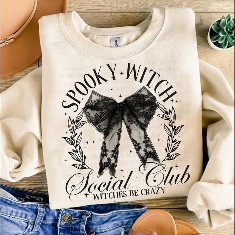 Spooky Witch Social Club - Witches be Crazy t-shirt product image 1