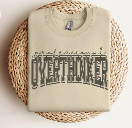 Professional Overthinker t-shirt product image 1
