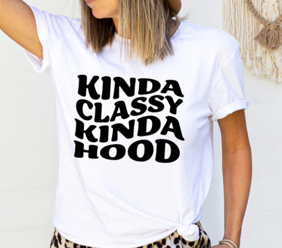Kinda Classy Hood tee product image 1