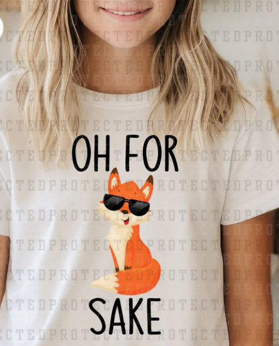 Oh for Fox Sake tee product image 1