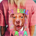 Pit Bull Mama Brown Pitty tee product image 1