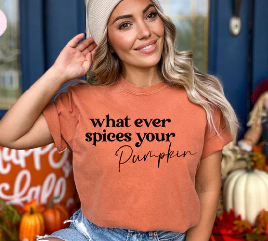 Whatever Spices your Pumpkin tee product image 1