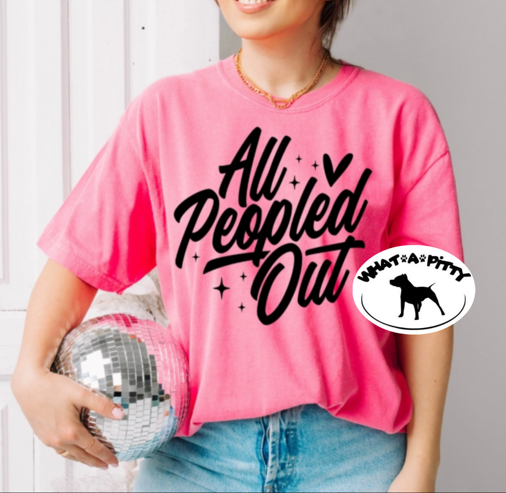 All Peopled Out tee product image 1
