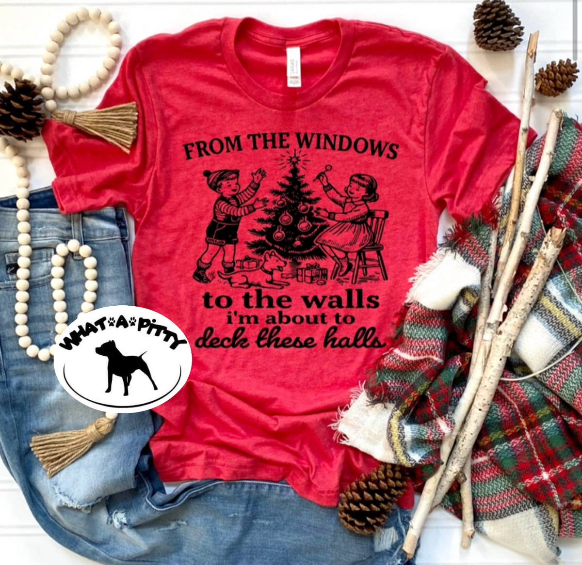 Deck these Halls tee product image 2
