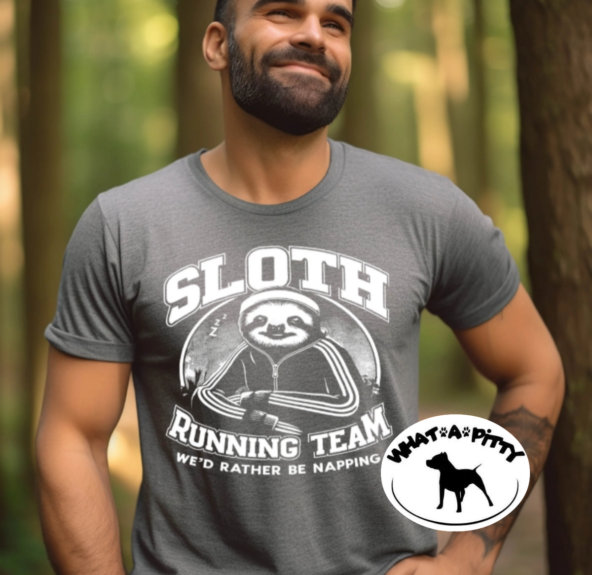 Sloth Running Team tee product image 1