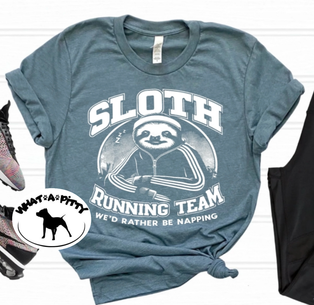 Sloth Running Team tee product image 2