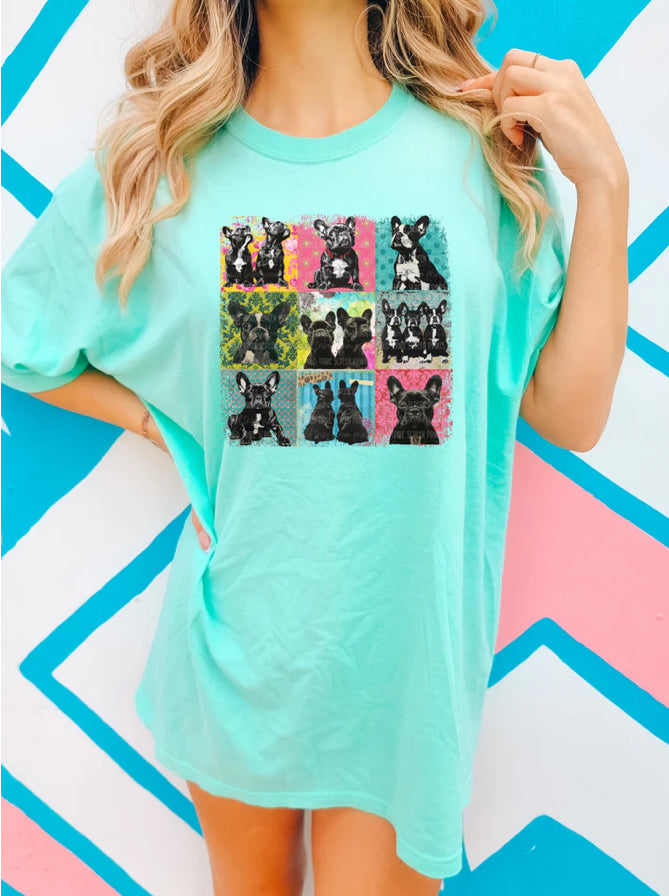 Frenchie Collage t-shirt product image 2