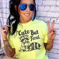 Cute but feral tee product image 1