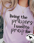 Living the Prayers I used to Pray For tee product image 1