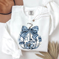 Blue Floral Pumpkin tee product image 1