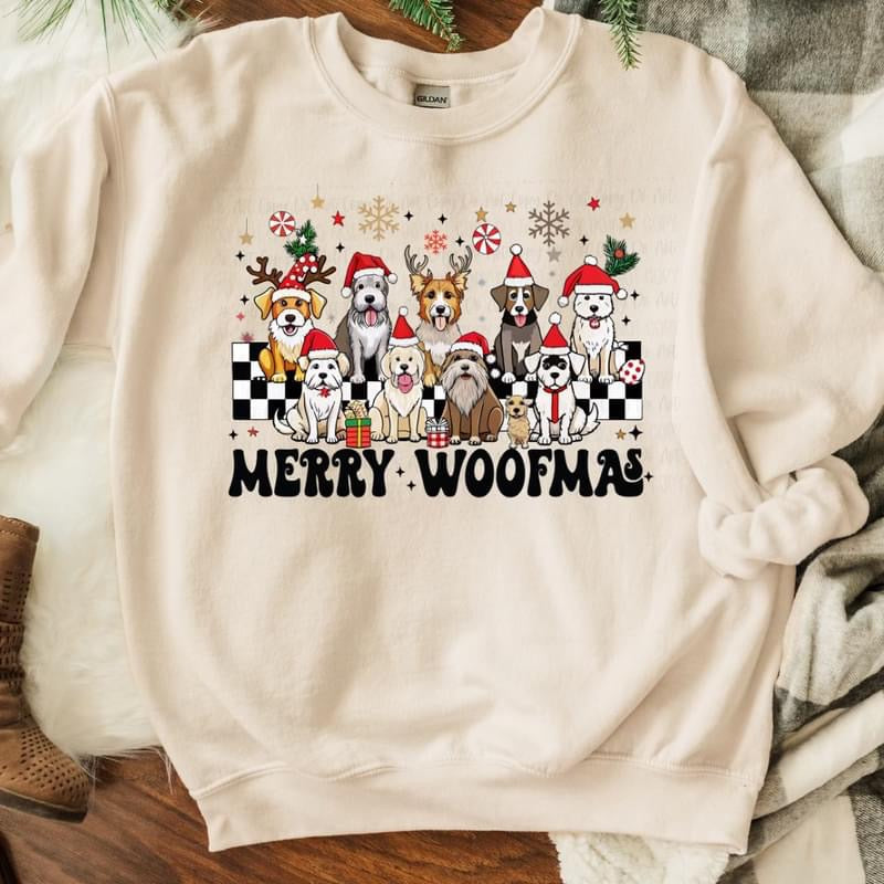 Merry Woofmas tee product image 1