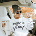Coffee & Sarcasm tee product image 1