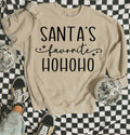 Santa's favorite Ho Ho Ho tee product image 1