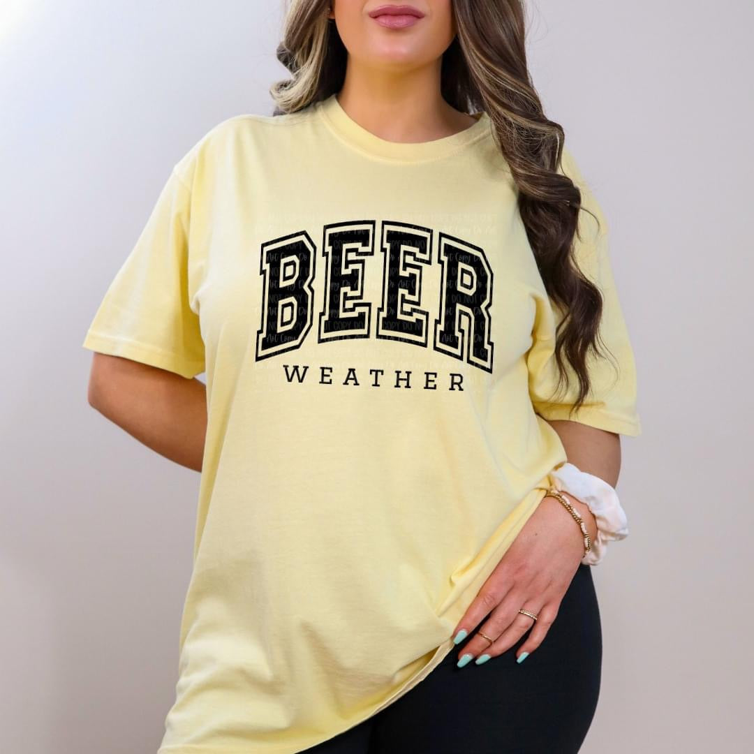 Beer Weather tee product image 2