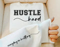HUSTLE hard sweatshirt with sleeve design product image 1