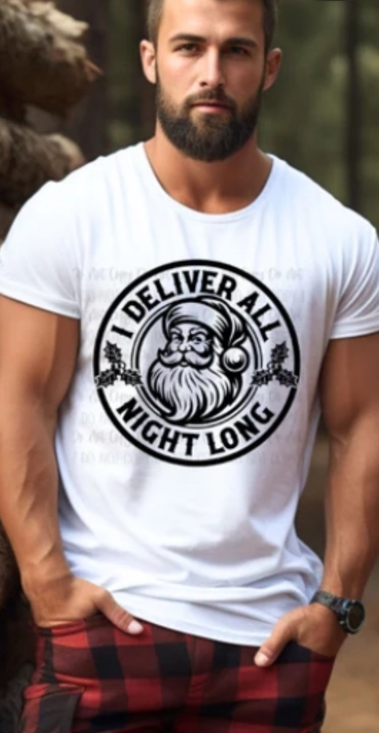 I Deliver All Night Long tee product image 1