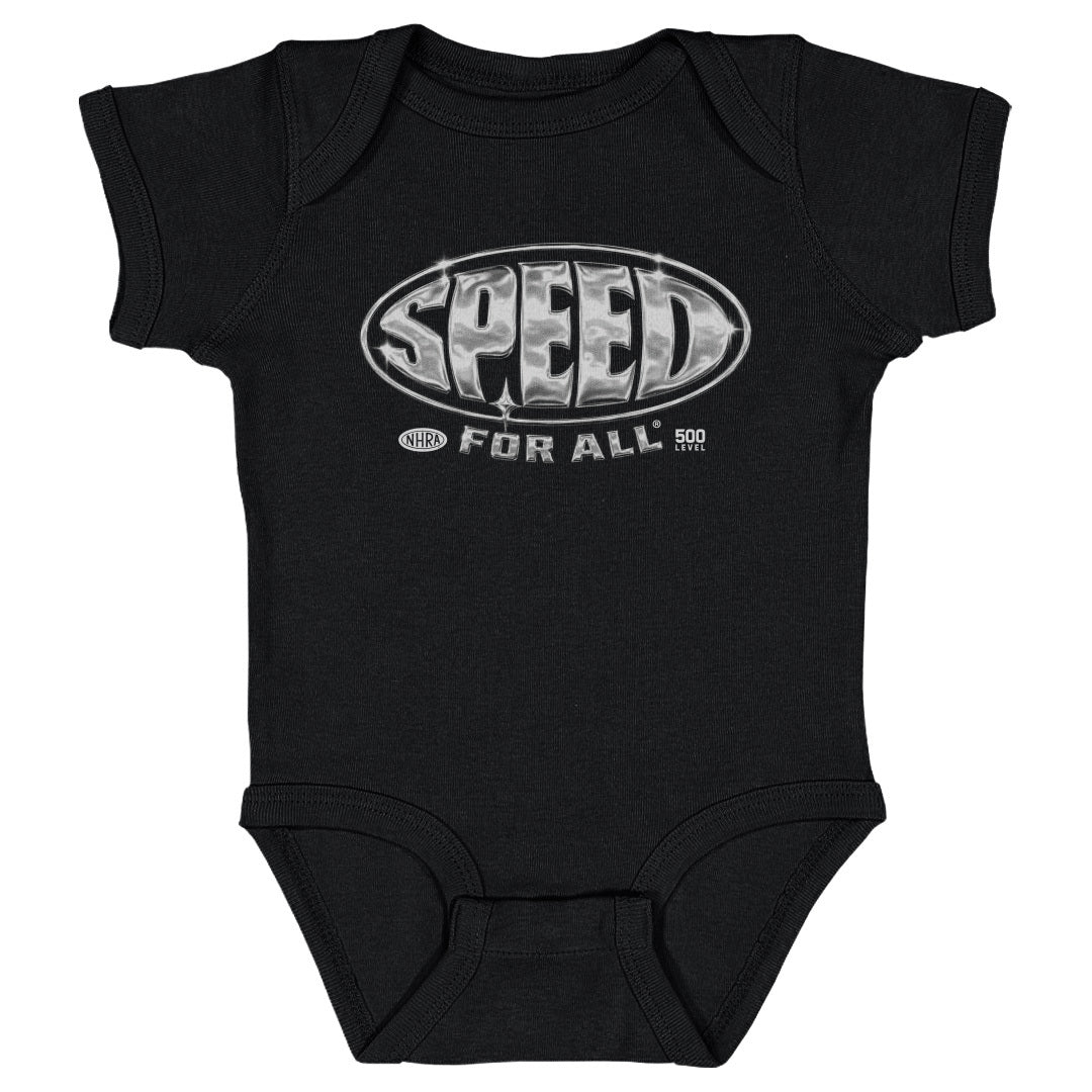 NHRA Speed For All Emblem WHT