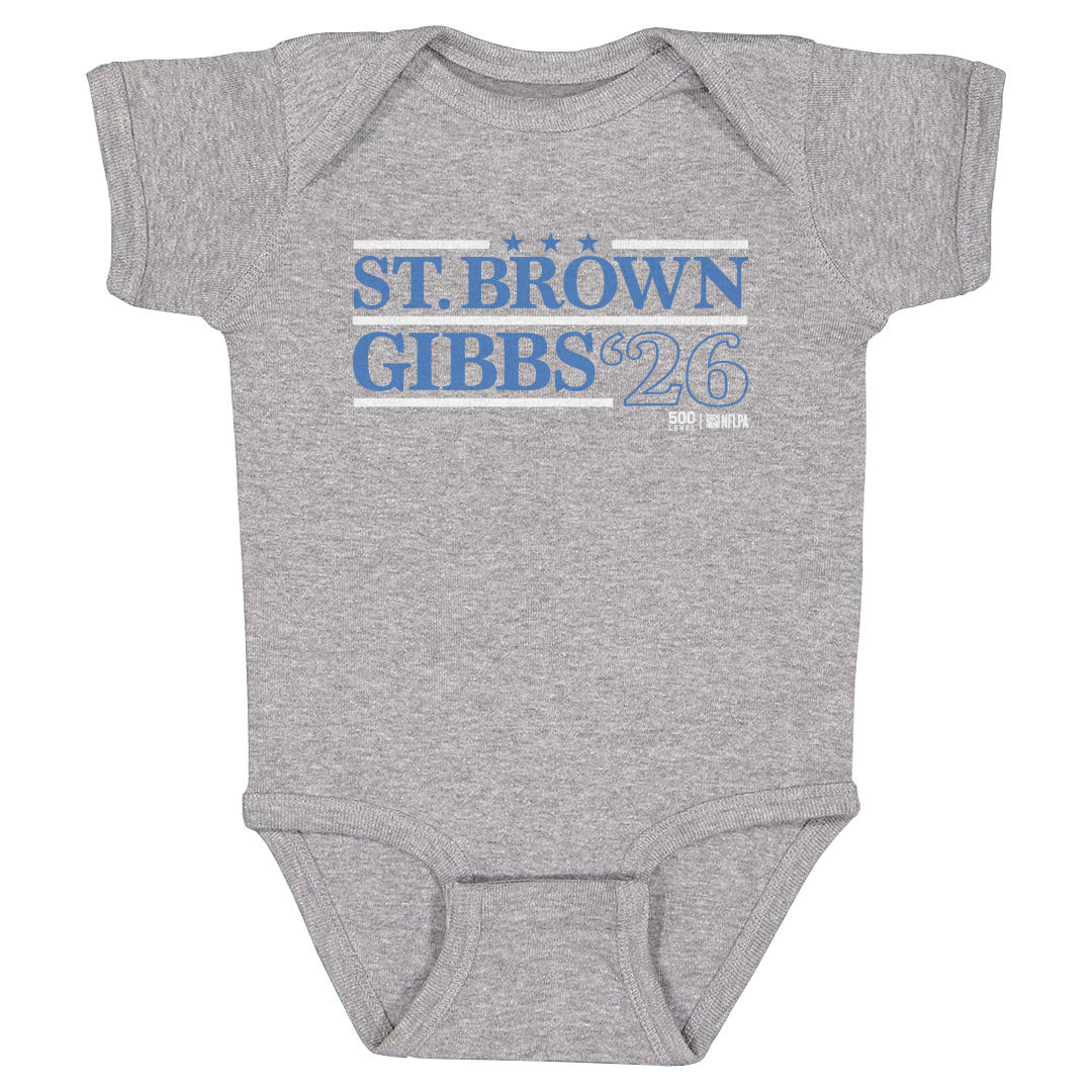 Amon-Ra St. Brown & Jahmyr Gibbs Detroit Campaign 2026 WHT