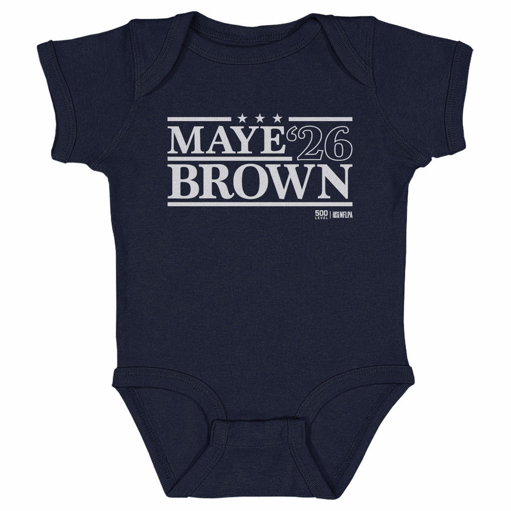 Drake Maye & A.J. Brown New England Campaign 2026 WHT