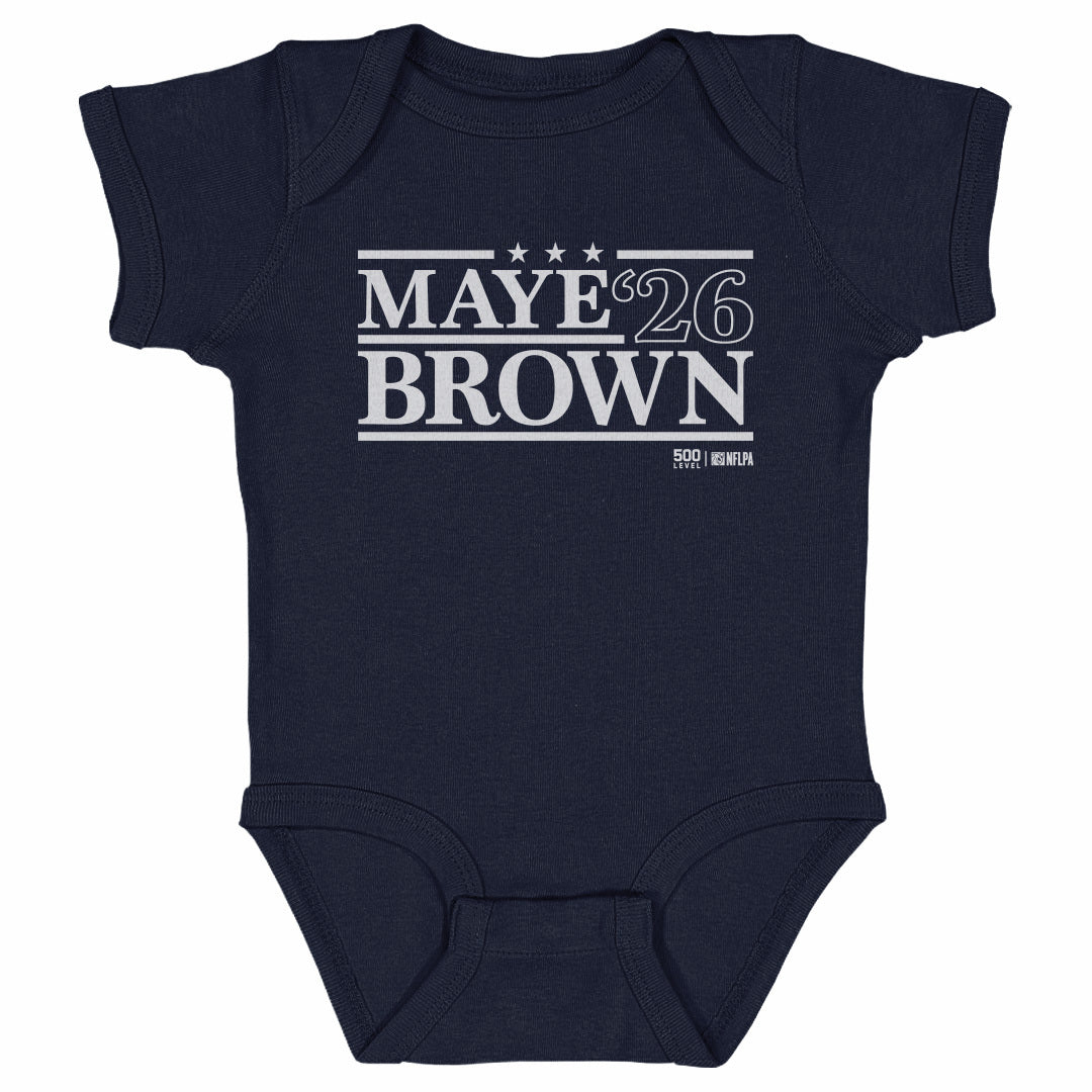 Drake Maye & A.J. Brown New England Campaign 2026 WHT