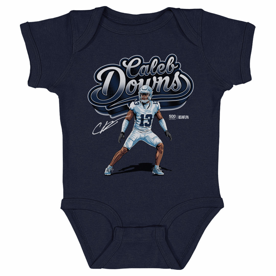 Caleb Downs Dallas Script Name WHT