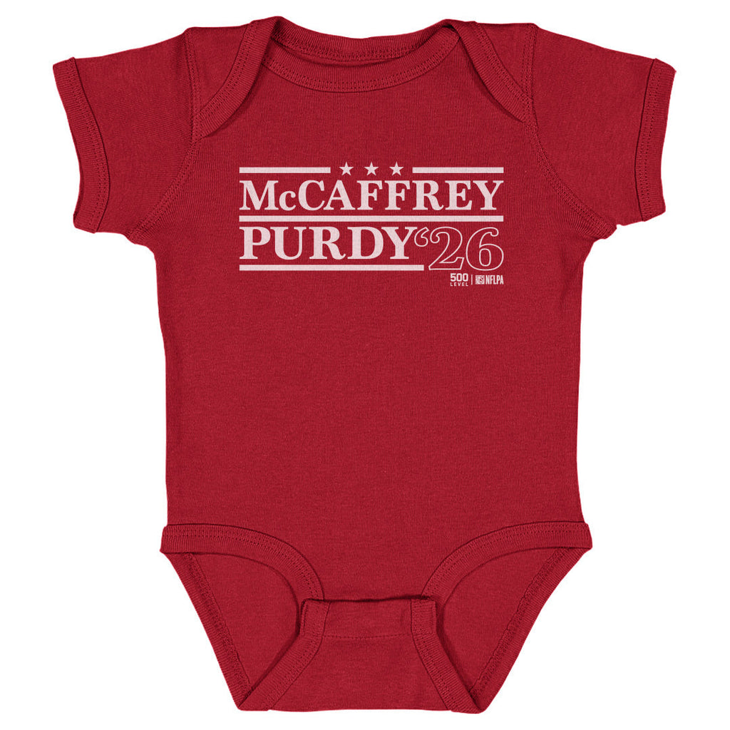 Christian McCaffrey & Brock Purdy San Francisco Campaign 2026 WHT